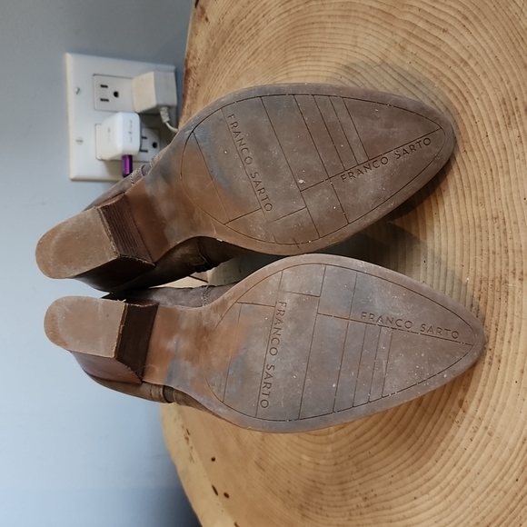 Franco Sarto Afron suede ankle booties - Picture 2 of 10